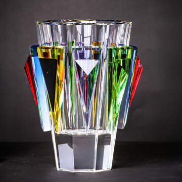 Harmony Crystal Vase | Hand Cut Vase | ARCAICÓ