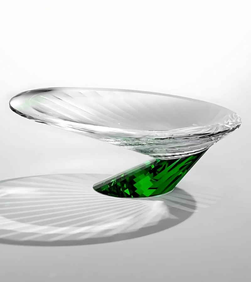 Ambrosiá Decorative Bowl | Handmade Crystal Decorative Bowl | ARCAICÓ