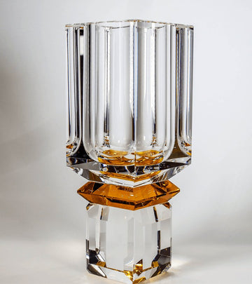 Ambrosià Crystal Flower Vase - ARCAICÓ