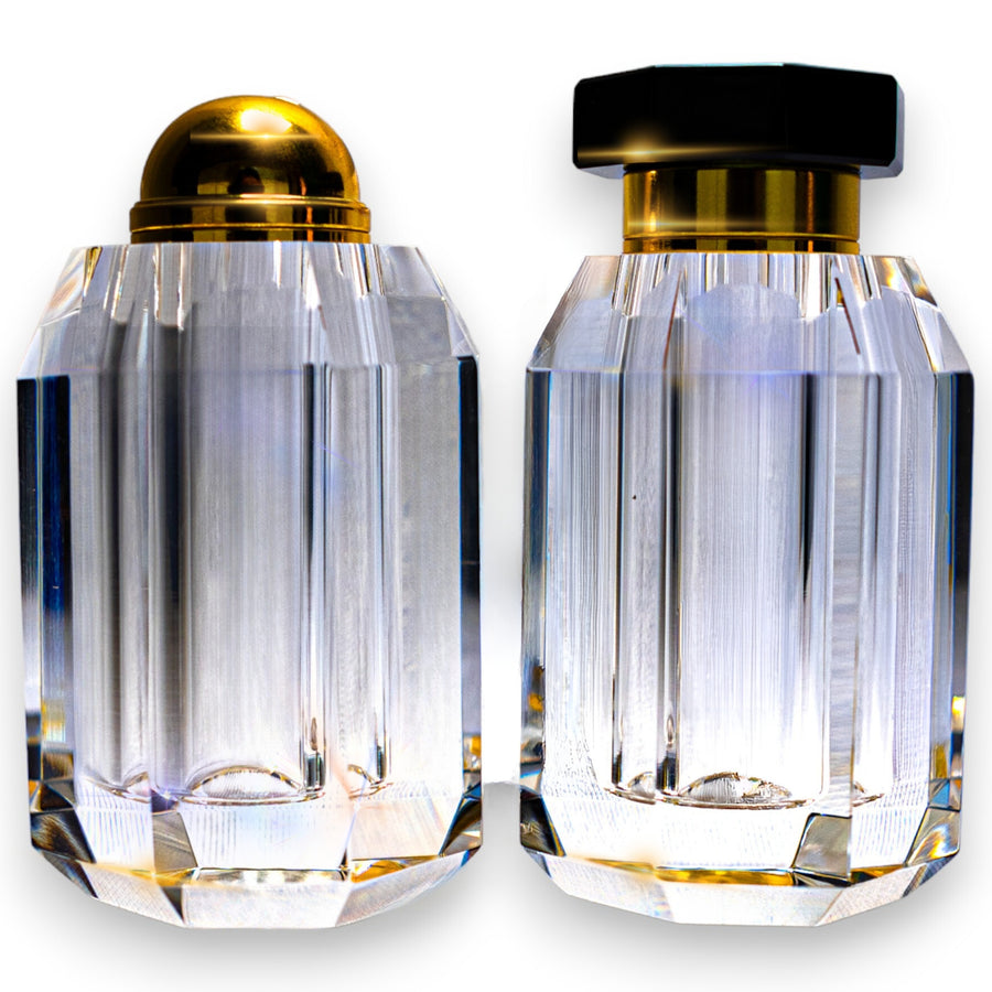 Clear Crystal Pepper Shakers | Crystal Pepper Shakers | ARCAICÓ