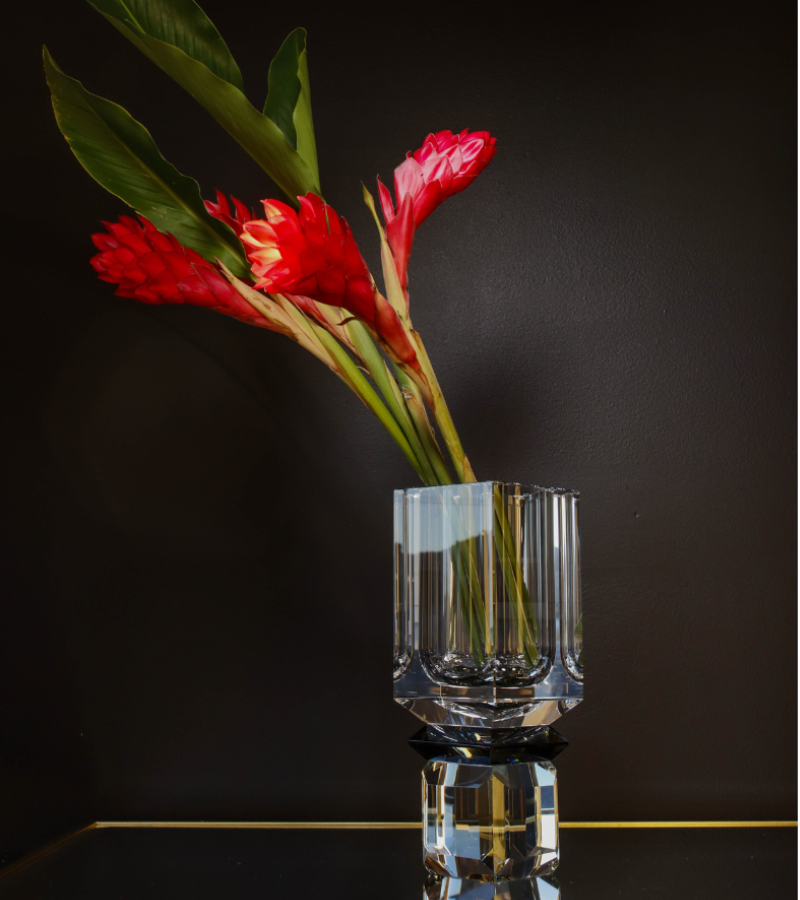 Ambrosià Crystal Flower Vase | Crystal Flower Vase | ARCAICÓ