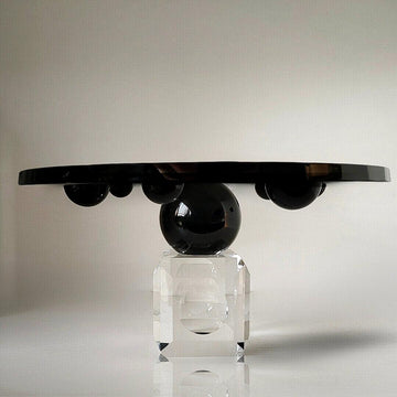 Ellipses Handmade Crystal Cake Stand, Serving Stand - ARCAICÓ