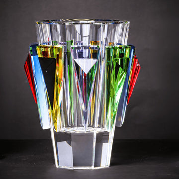 Harmony Crystal Hand Cut Vase - ARCAICÓ