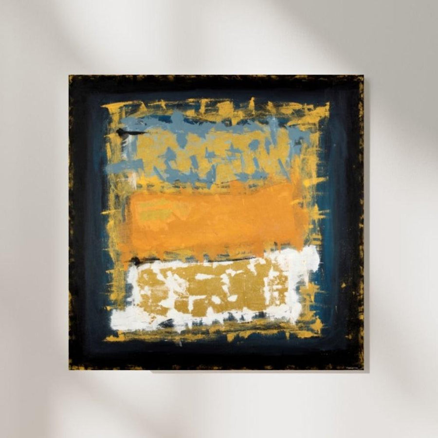 The Frame, Abstract Oil Painting Prints 48 in x 48 in - ARCAICÓ