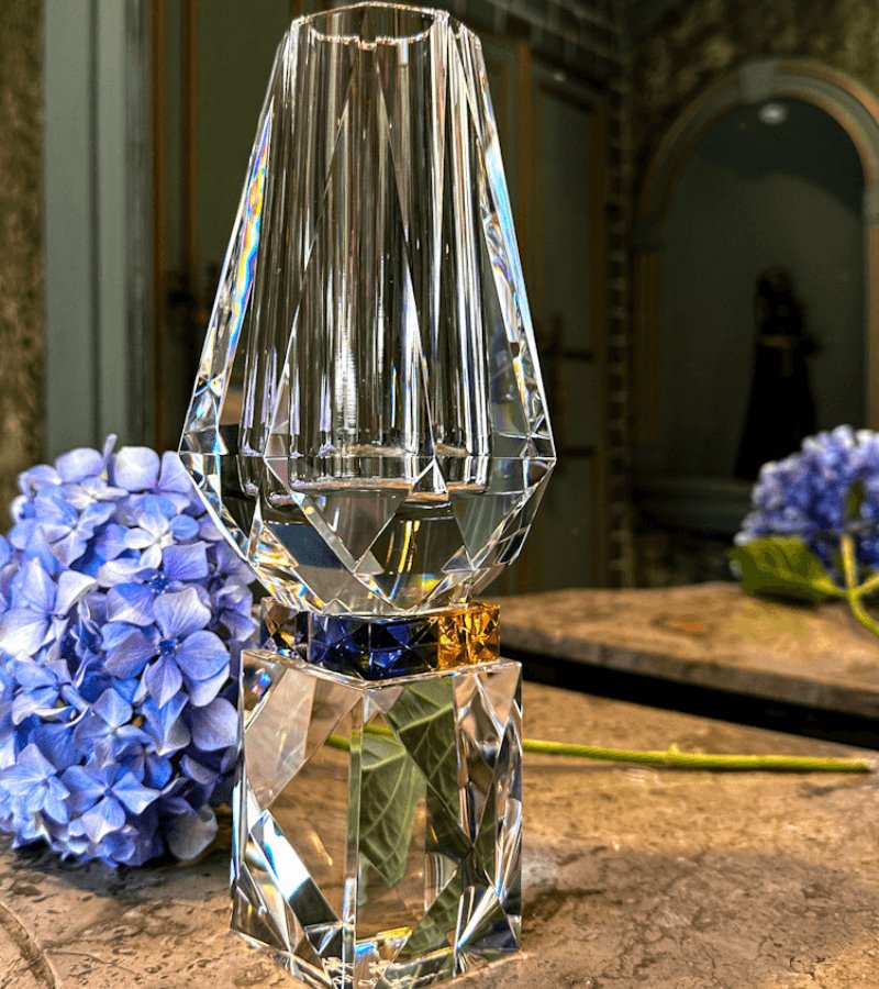 Venus Crystal Hand Cut Vase - ARCAICÓ